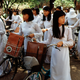 Students leaving school in Saigon, 1991 (Photo: Andrew Holbrooke/Corbis via Getty Images)